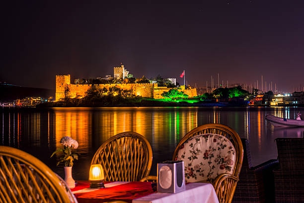Bodrum sahilde bir restoran & cafe